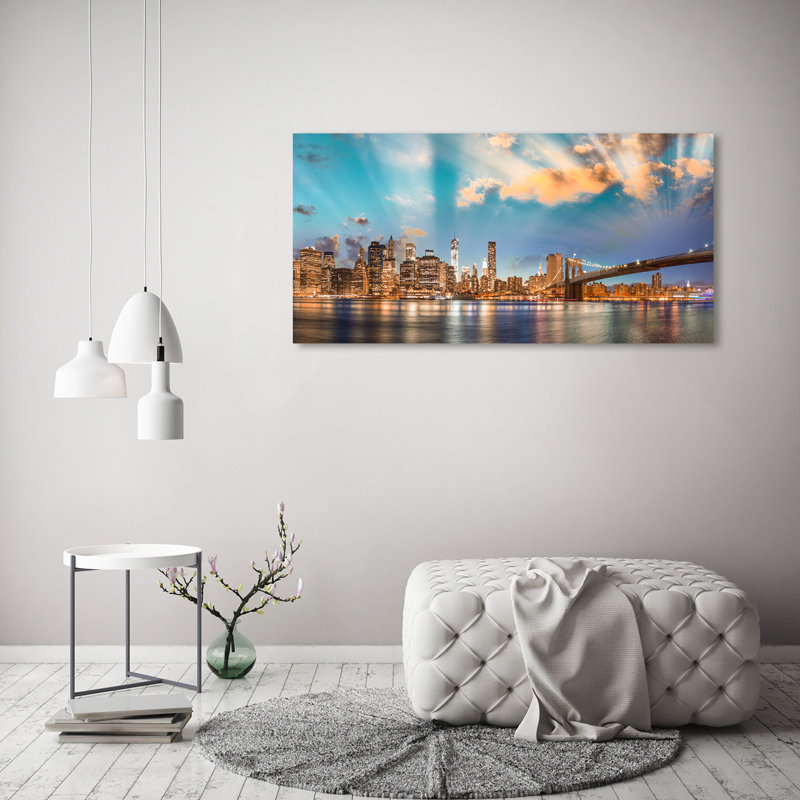Brooklyn Bridge - Wrapped Canvas Print