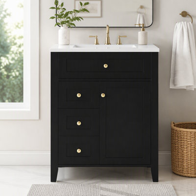 Free Standing Wall Mounted Single Double With MDF Top