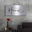 «It's Good to Be Home» par Susie Boyer, art mural en métal-1073969087