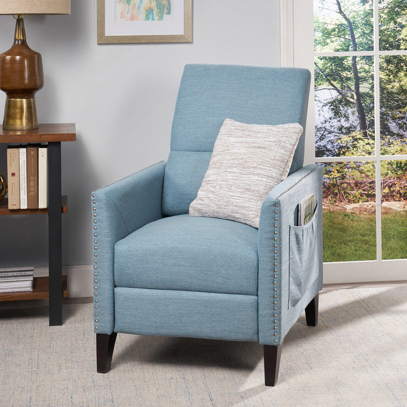 Fauteuil inclinable, Bleu clair