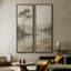 60 pi x 20 po x 2 pièces, paysage de lac doux pour l'entrée - ensemble de 2 reproductions d'art murales encadrées sur toile-2005373796-2005373797