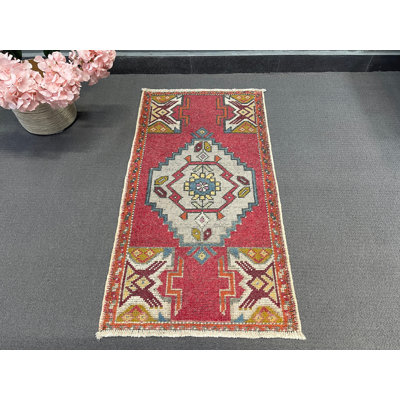 Tapis en laine Classic Patchwork 20,5 x 38,6 pouces