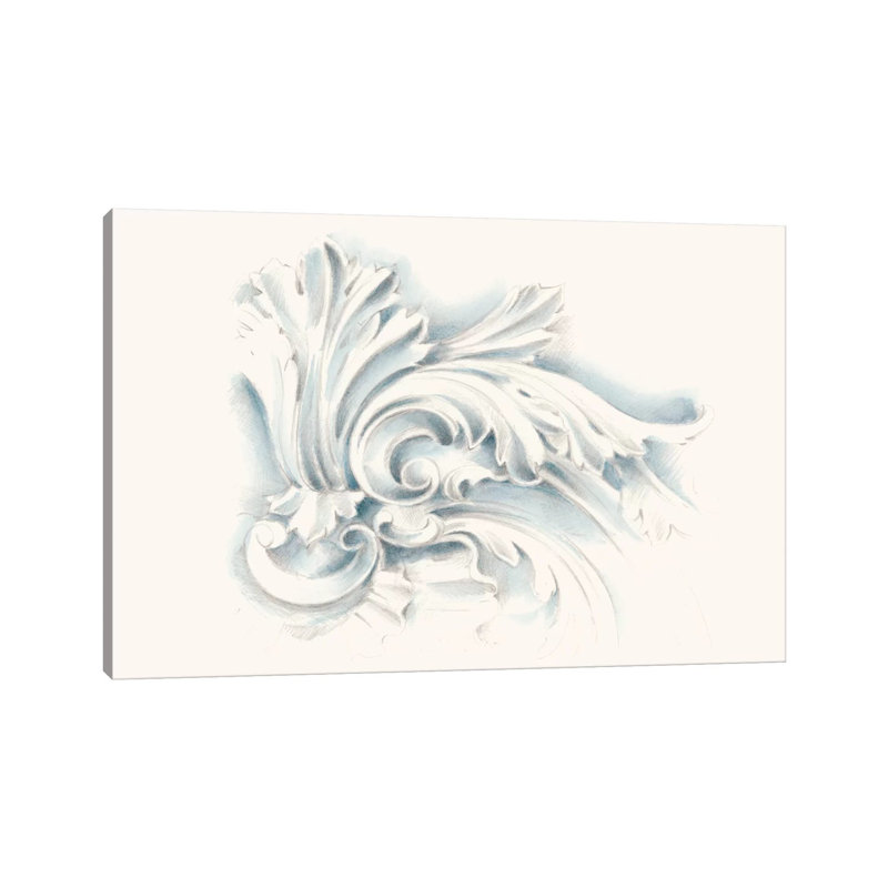 Acanthus Ornament II by Ethan Harper - Wrapped Canvas Print, 66.04 cm H x 45.72 cm W x 1.91 cm D
