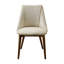 Ensemble de 2 chaises d'appoint en microfibre