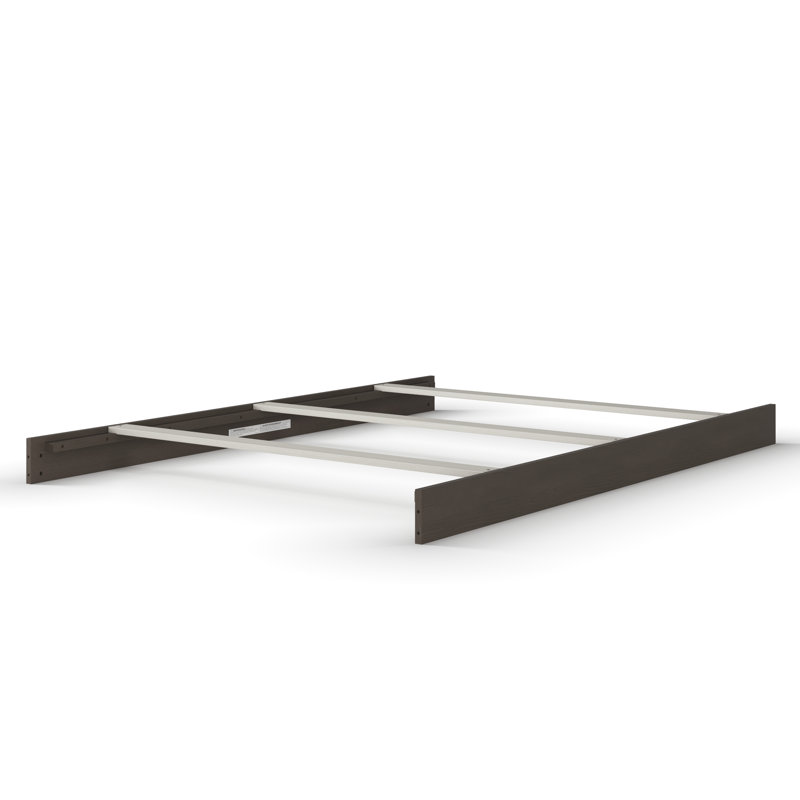 Rails de lit double pour Redmond, Sheldon et Sidney, Gris Dapper