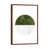 Classic Brown Wood Framed