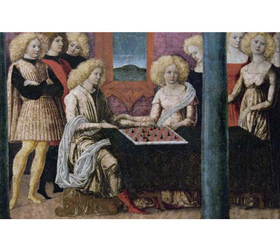 The chess players-impression