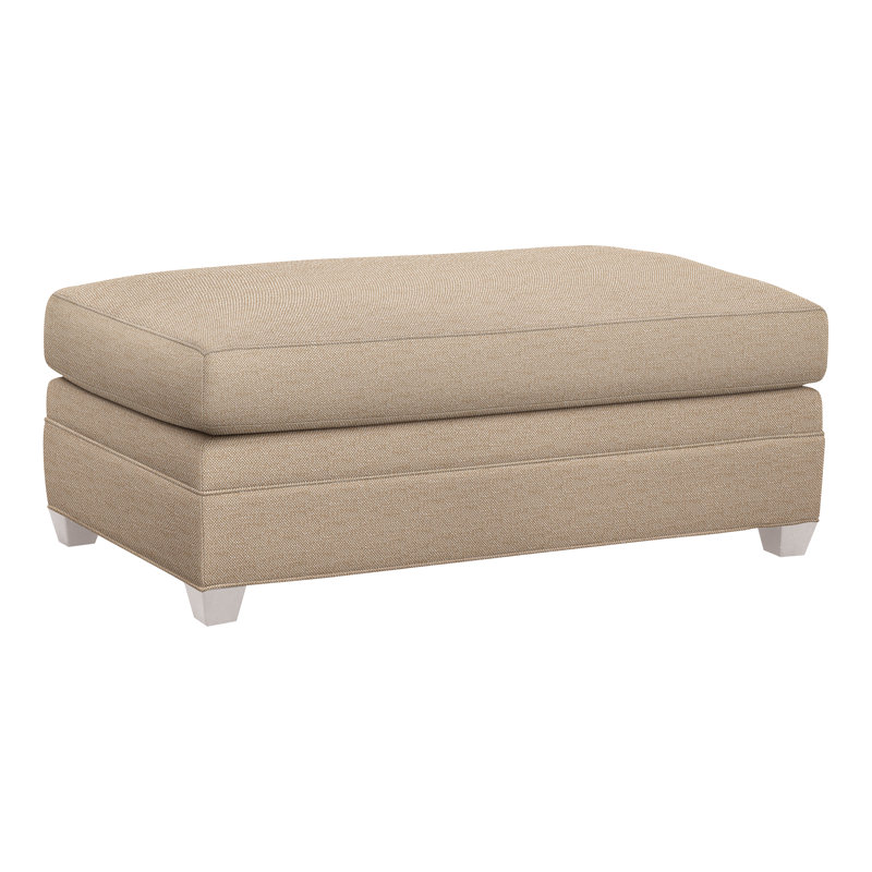Repose-pieds American Bungalow Nicholas, Sac en papier Perigold Tres Chic, Gris colombe