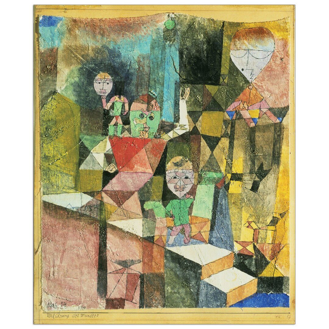 Wandbild „Introducing the Miracle“ von Klee, Kunstdruck