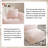 Modern Bean Bag Chairs,Upholstered Lazy Sofa Reading Chair With Ottoman-70936005