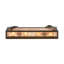 Barre d'éclairage de salle de bain 4 lumières Leaf & Acorn