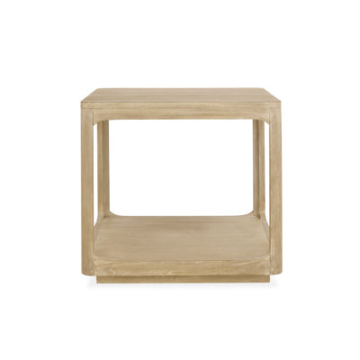 Messina Solid Wood Top End Table