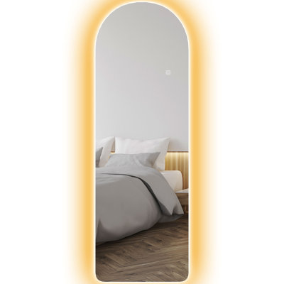 Darus Arch Mirror with Hooks