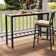 Arboleya Rectangular Iron Outdoor Bar Table