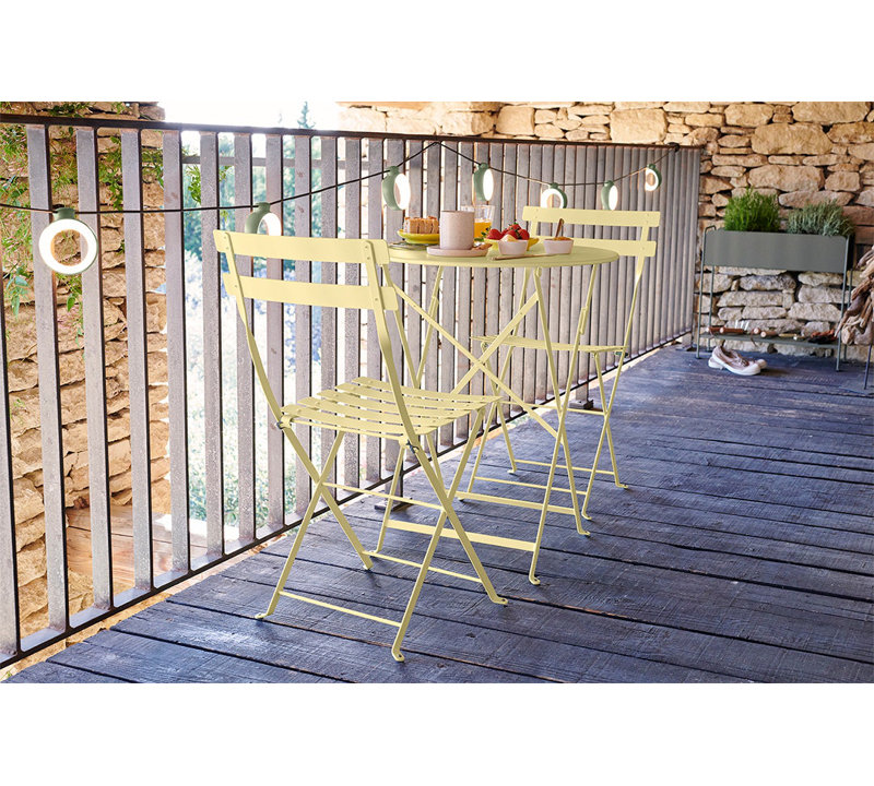 Table bistro Bistro, Citron givré, L 24 po x P 24 po x H 29 po