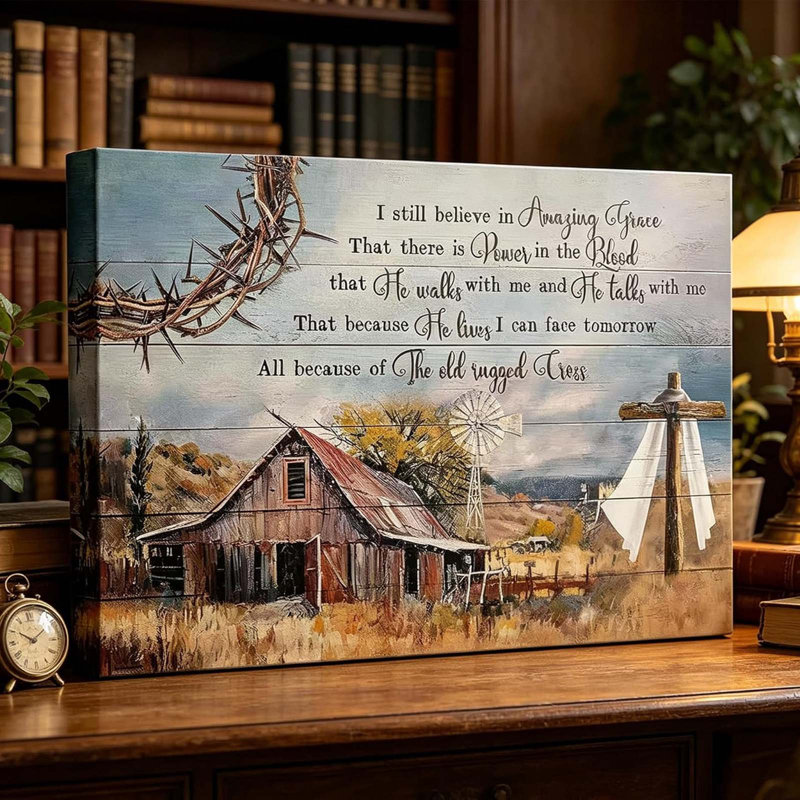 1 Piece Wrapped Canvas Wall Art, 40cm H x 60cm W