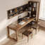 Bureaux rectangulaires en bois massif Burlywood-107242652-107242656