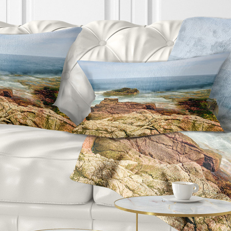 Coussin Beach ThUnder Hole Acadia National Park, Rectangulaire, 12 po x 20 po