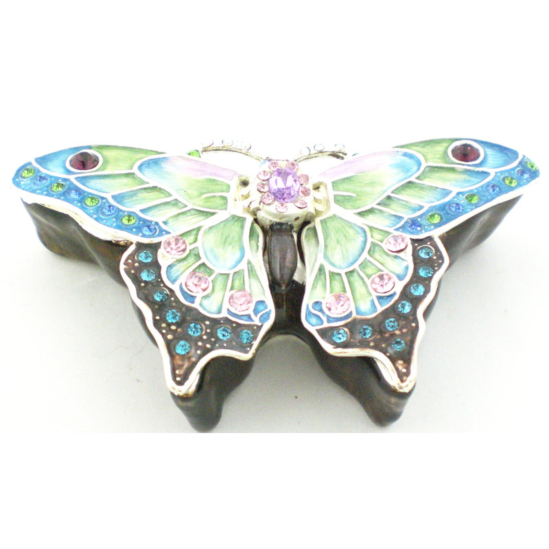 Butterfly Metal Decorative Box