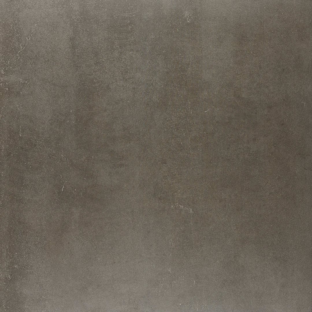 High Street Semi-Polished 12'' W x 12'' L Porcelain Concrete Look Singular Tile PIXL 