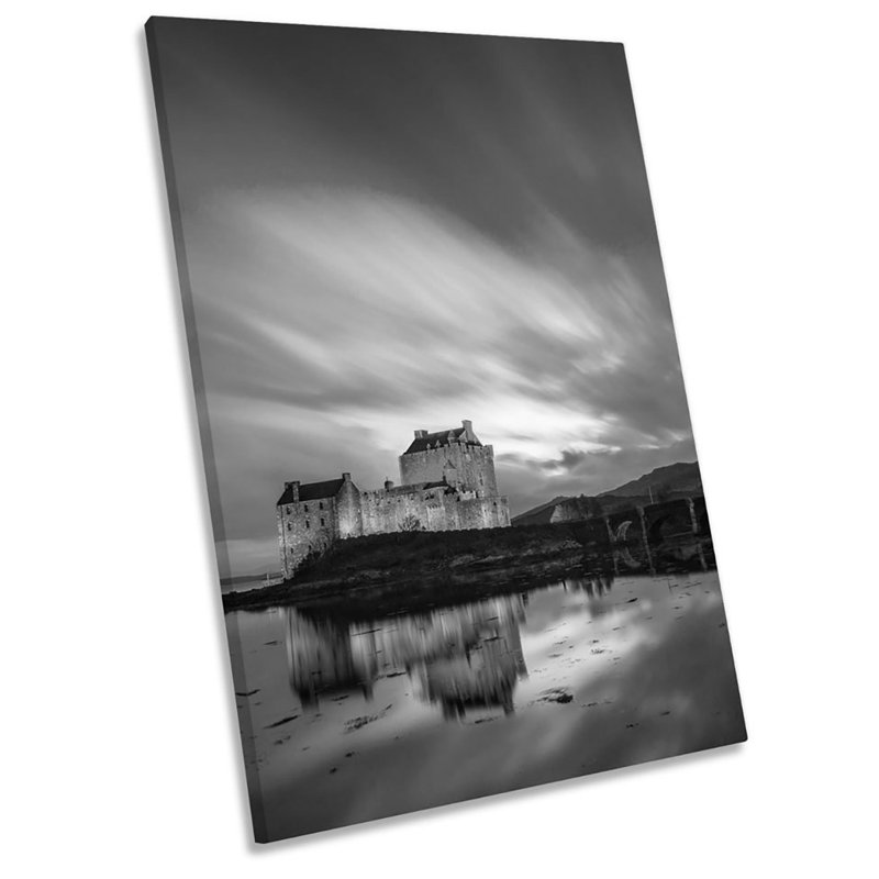 Eilean Donan Castle Scotland - Wrapped Canvas Print, 45.7cm H x 30.5cm W