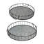 S / 2 plateaux en fer