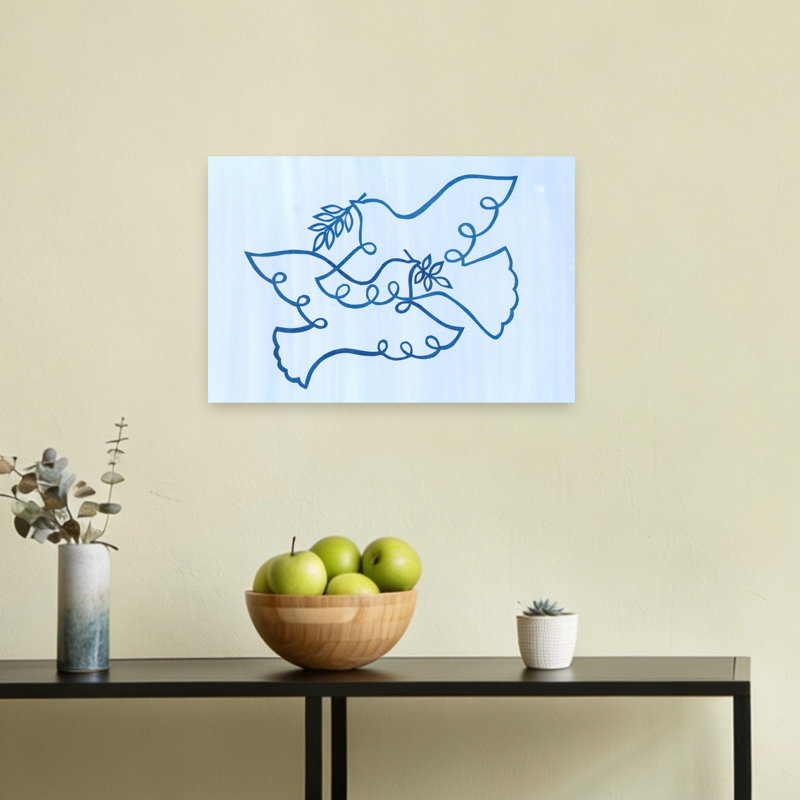 Art mural de la nature et des oiseaux, 12" H x 18" W