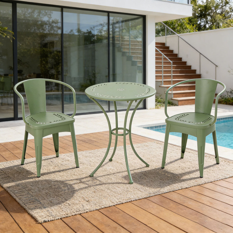 Ensemble d'extérieur 3 pièces, Vert