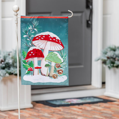 Drapeau de jardin Woodland Winter