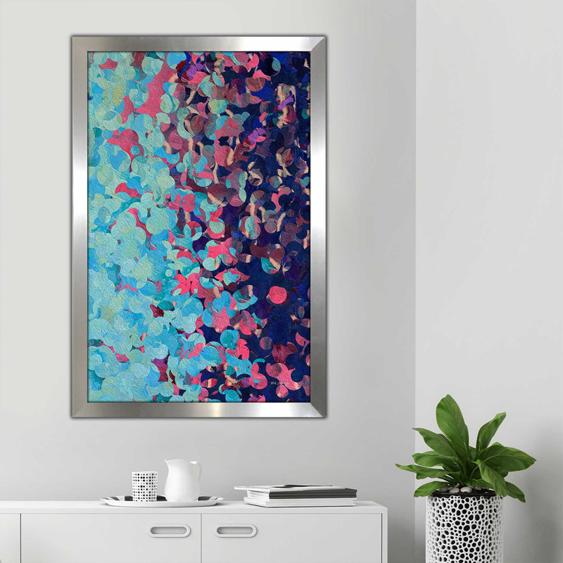 «Psalm 37: 3 Trust Jesus (Vertical)» par Mark Lawrence, reproduction sur acrylique, Encadrement argenté
