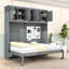 Lit escamotable avec tablettes confort peu encombrantes-1775242352-1775242357