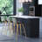 Randolph Upholstered Bentwood Mid-Century Modern Bar & Counter Stool with Chrome Footrest-1770046649