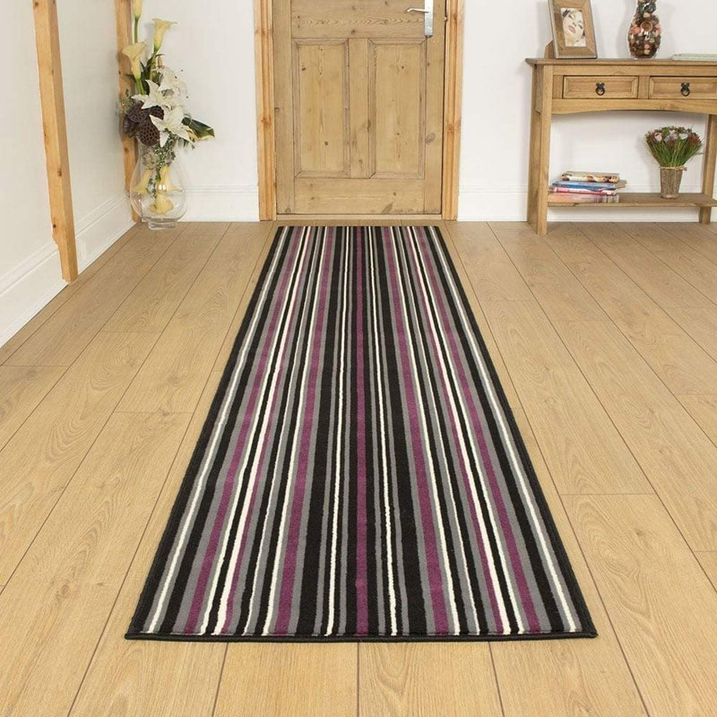Runner Ainsley Striped Indoor / Outdoor Area Rug, Runner 240cm x 60cm
