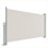 Auvent latéral rétractable 71 po x 138 po pour patio, auvent rétractable de protection pour écran d'intimité, diviseur d'intimité pliable imperméable et résistant aux rayons UV, pour patio, balcon et piscine