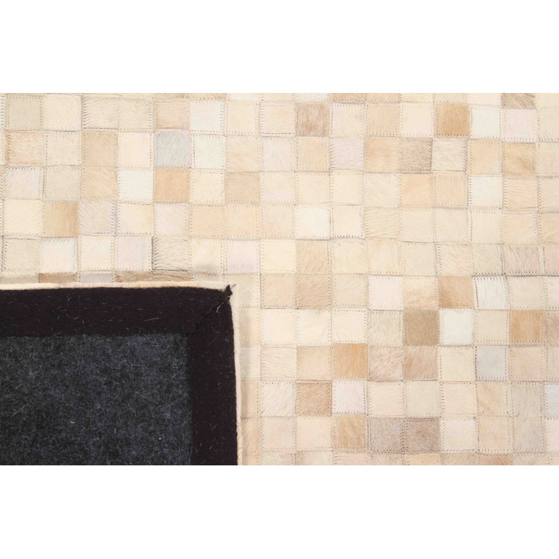 Geometric Hand Woven Area Rug, Rectangle 140 x 200cm