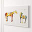Painted Horses Family Print by Milton Coppo-25705677-25705678