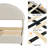 3 Piece Upholstered Bedroom Set-1713537048-1713537049