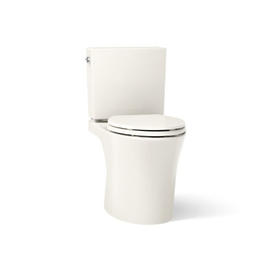 Toilette allongée deux pièces Veil avec siphon à jupe 1,28 GPF