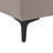 Polyester Blend Upholstered U-Shape Sectional With Metal Legs-2104280036