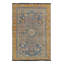 Rug & Kilim’S Khotan Rug In Blue, Gold And Pink Geometric-Floral Patterns-455117739