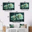 «White Green Mystical Garden Roses - Roses», ensemble de reproduction d'art mural-107188430-107188435