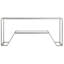 Metal Designs Byron Console-58143556