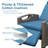 Patio Reclining Seat - Comfortable Cushion, Navy Blue, Adjustable Chair With Cushions Side Table, Angle, Blue