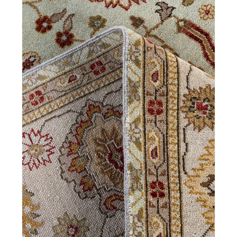 Overdyed One-of-a-Kind Rectangle 8' X 10'1" Hand Knotted Area Rug