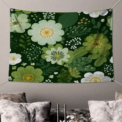 Tapisserie murale florale - Décoration murale nature