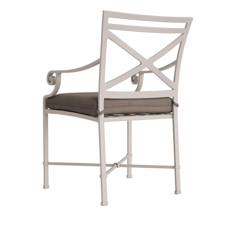 Venetian Outdoor Lounge Chair, Fusion Moccasian, Dove Smooth