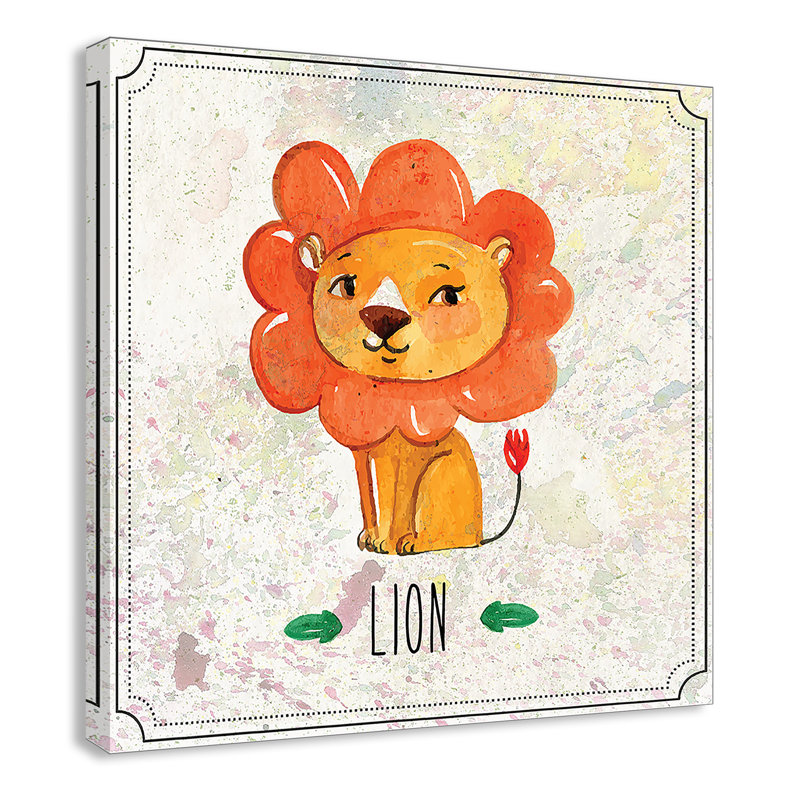 Impression sur papier Jungle Day 1 ', Canevas, H 12 po x l 12 po x P 1,5 po