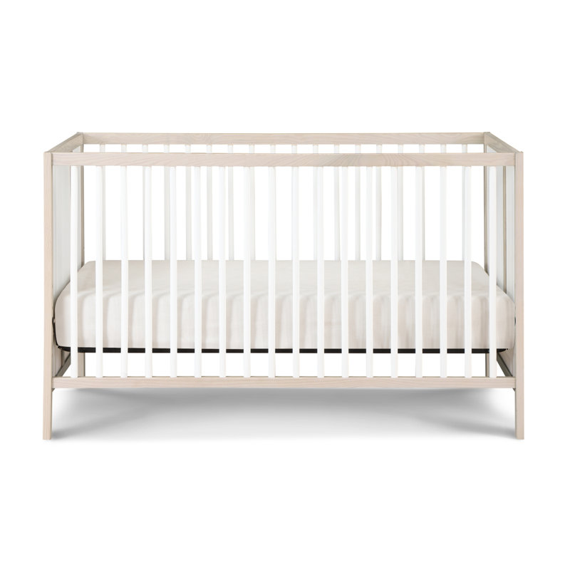 Lit de bébé Pixie Finn 3-en-1, Naturel / blanc