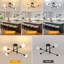Magic Bean 4-Light Iron Flush Mount