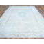 Tapis ivoire noué à la main 8 pi 3 po x 11 pi 1 po Katricia
